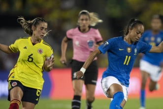 Tabela da Copa América de futebol feminino - Colômbia 2022